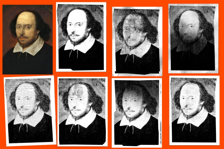 Copies of Shakespeare.